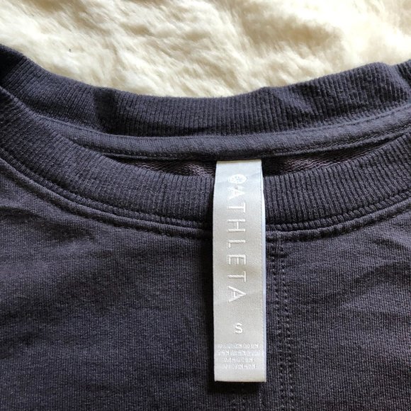 Athleta Samsara Side Tie Pull Over Sweatshirt Size Small - Picture 9 of 10